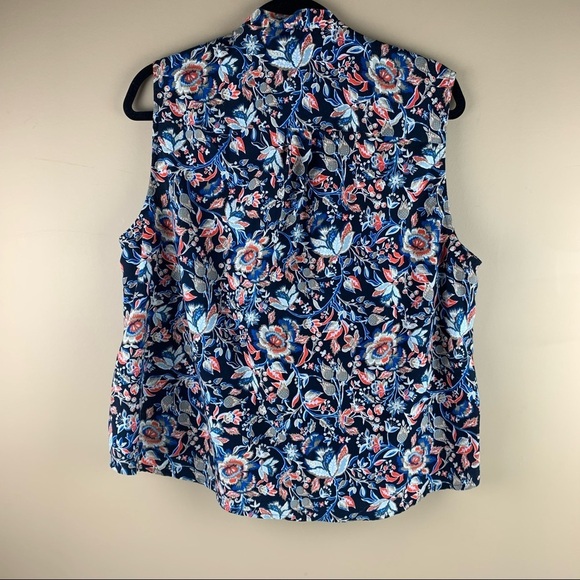 𝅺Jones New York Sleeveless Crossover size 2X - Picture 6 of 8